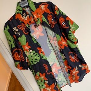 baseball hawaiian shirt MEDIUM